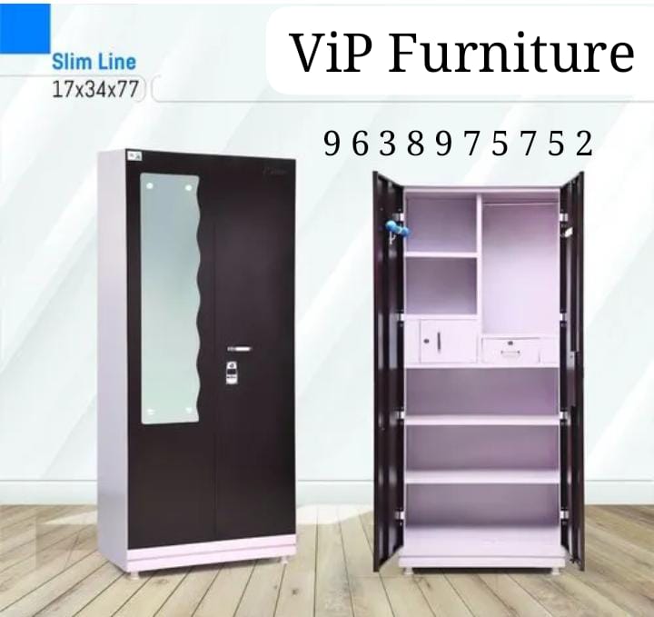 2 door Steel Almirah. Cupboard. Almari. Tijori. Tejuri. Kabat